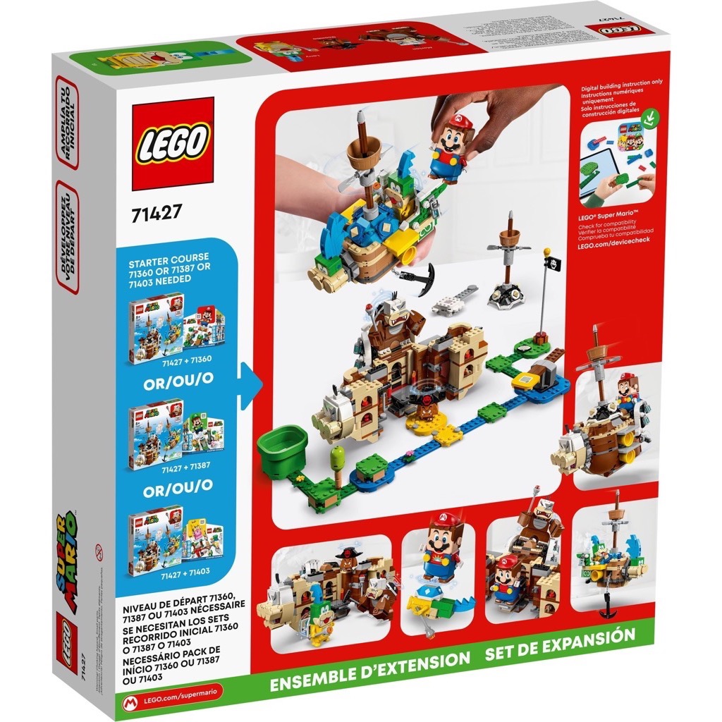 เลโก้ LEGO Super Mario 71427 Larry's and Morton's Airships