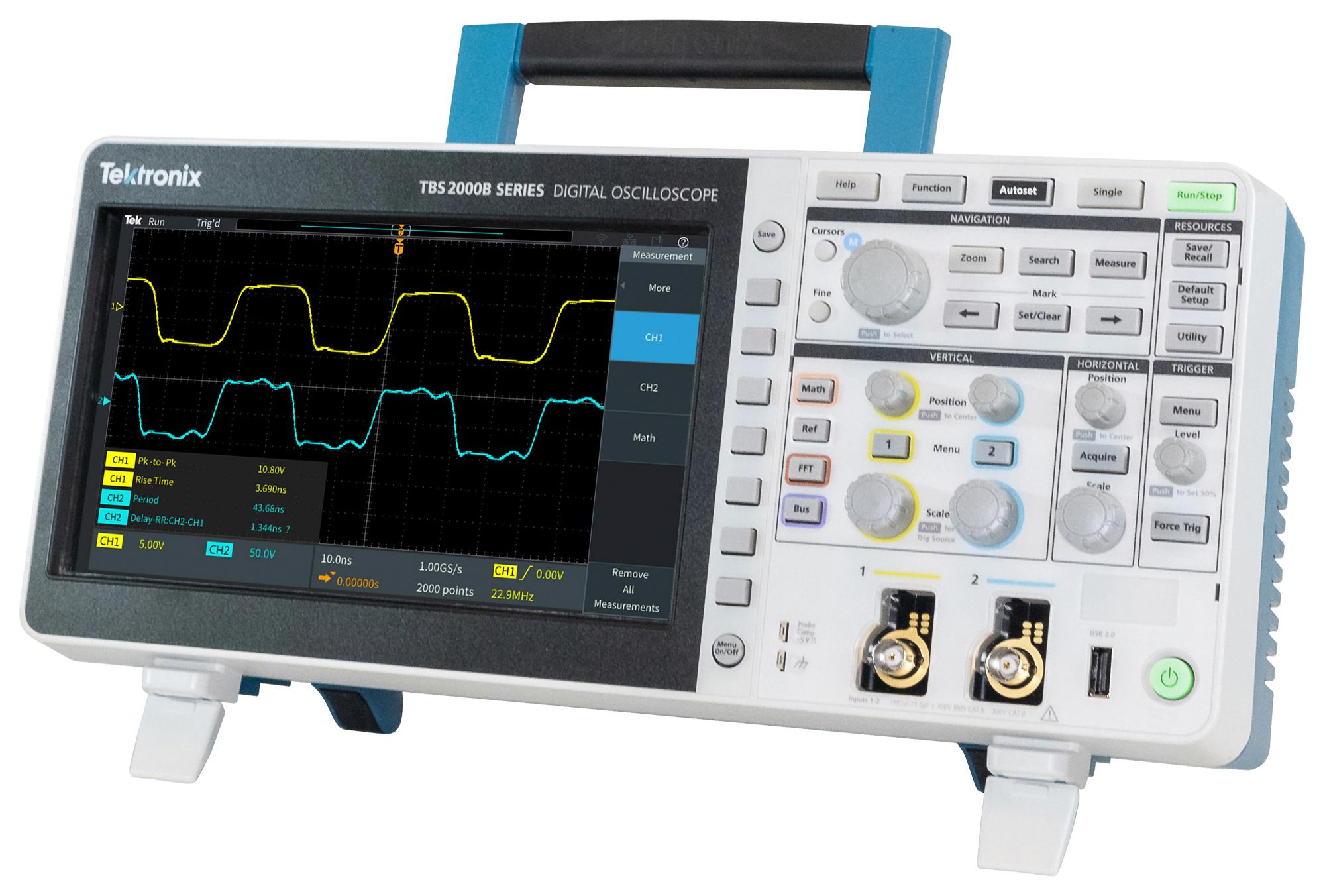 Tektronix TBS2072B 70 MHz Digital Storage Oscilloscope