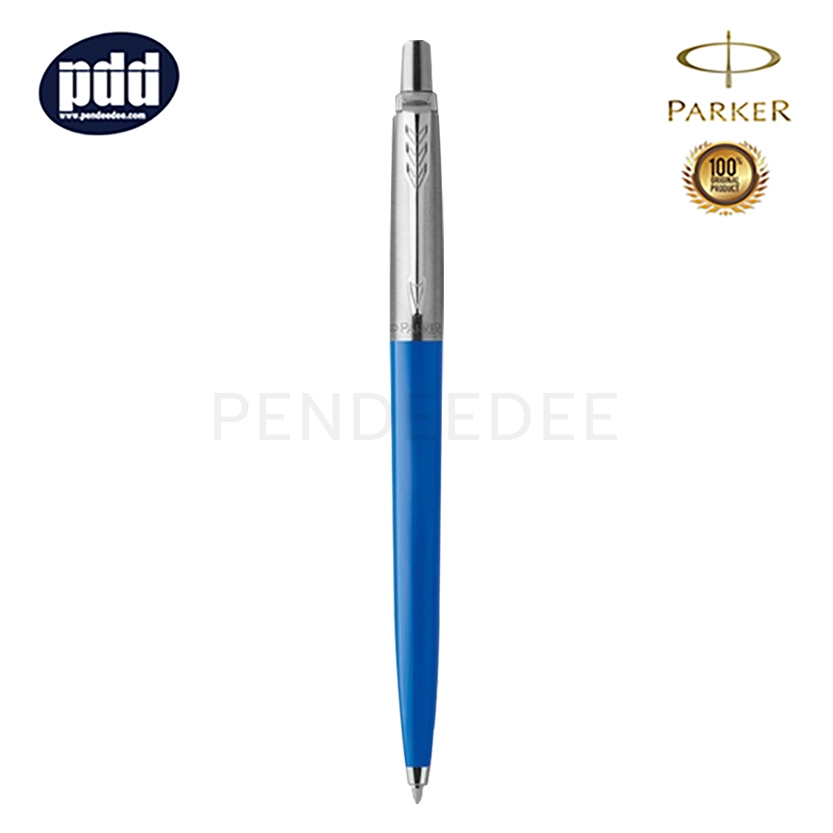 Parker Jotter Classic Special Blue CT Ballpoint Pen ปากกาลูกลื่น ป๊ากเกอร์ จ็อตเตอร์ คลาสสิค สเปเชียล บลู คลิปเงิน