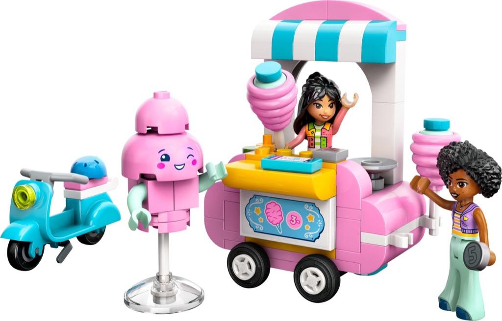 เลโก้ LEGO Friends 42643 Cotton Candy Stand and Scooter
