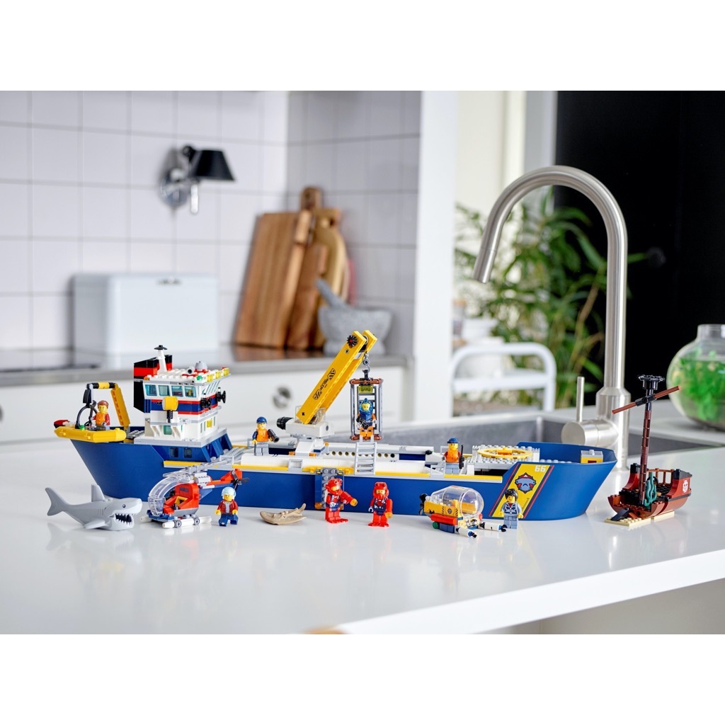 เลโก้ LEGO City 60266 Ocean Exploration Ship