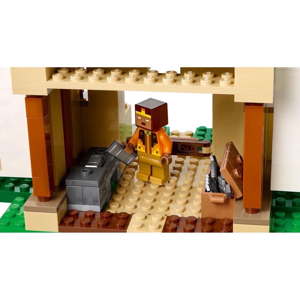 เลโก้ LEGO Minecraft 21250 The Iron Golem Fortress
