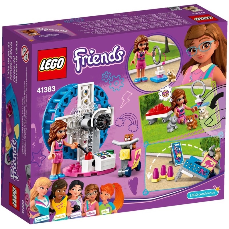 เลโก้ LEGO Friends 41383 Olivia's Hamster Playground