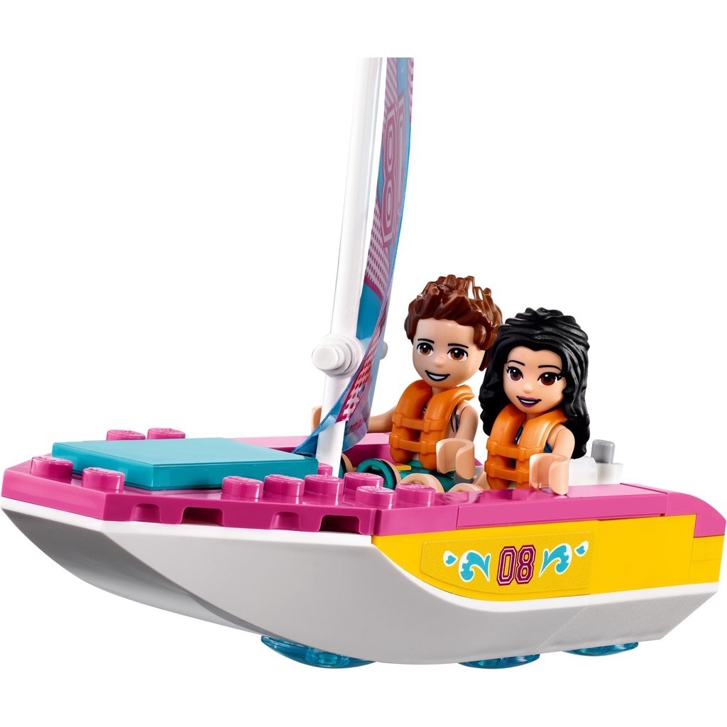 เลโก้ LEGO Friends 41681 Forest Camper Van and Sailboat