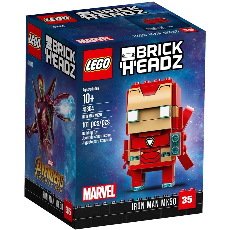 LEGO Brickheadz 41604 เลโก้ Iron Man MK50