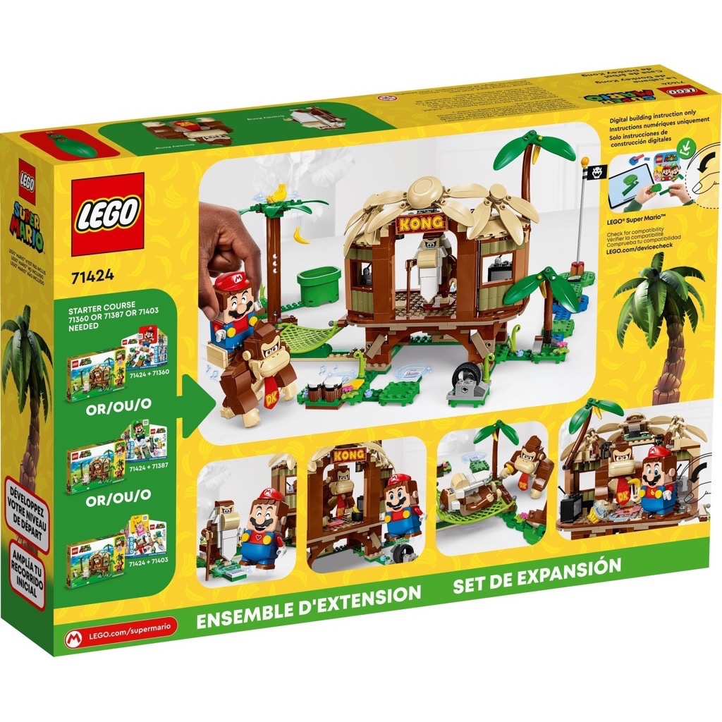 เลโก้ LEGO Super Mario 71424 Donkey Kong's Tree House