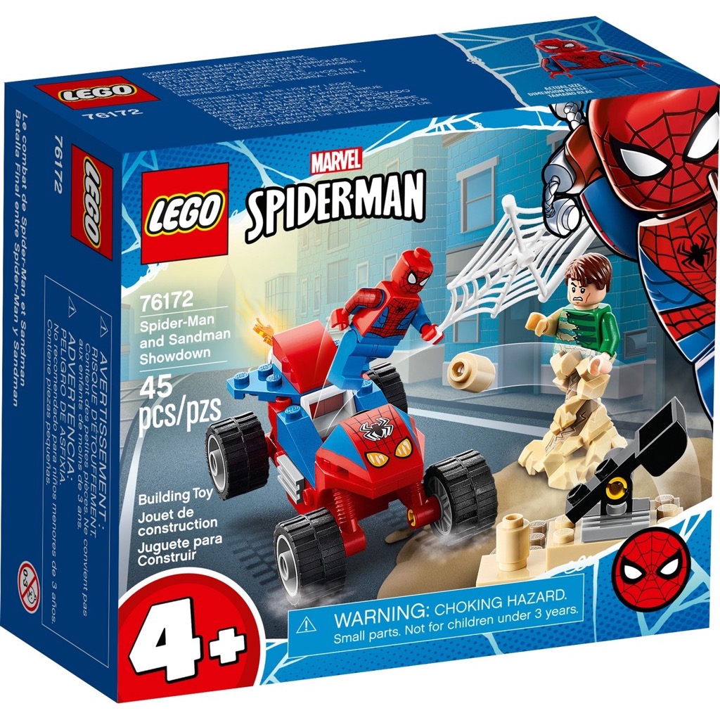 เลโก้ LEGO Super Heroes 76172 Spider-Man and Sandman Showdown