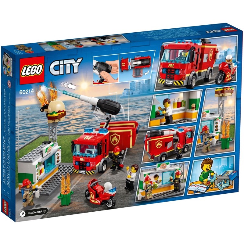 LEGO City 60214 Burger Bar Fire Rescue