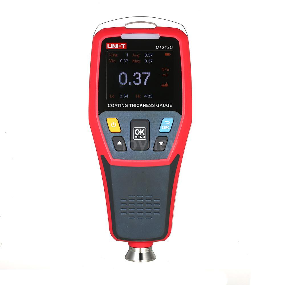 UNI-T UT343D Digital Coating Gauge Meter เครื่องวัดความหนาสี