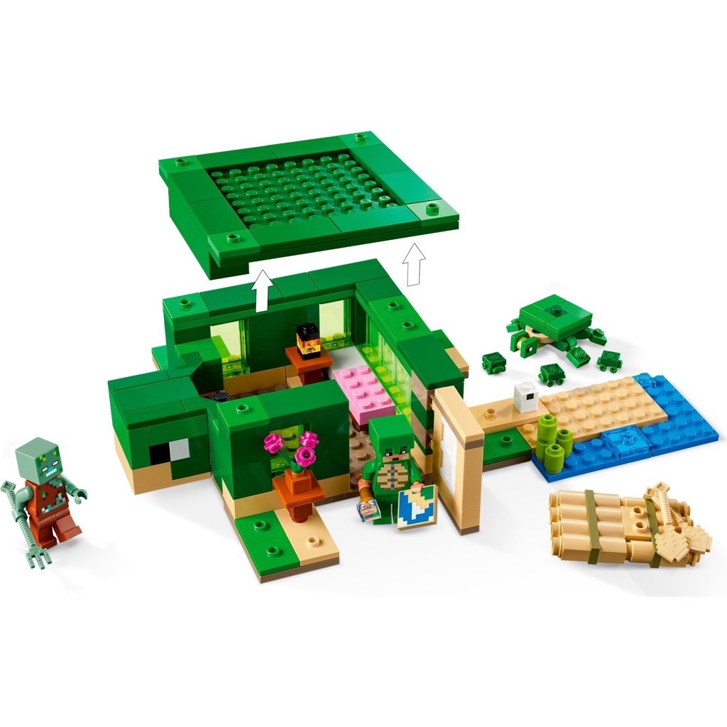 เลโก้ LEGO Minecraft 21254 The Turtle Beach House