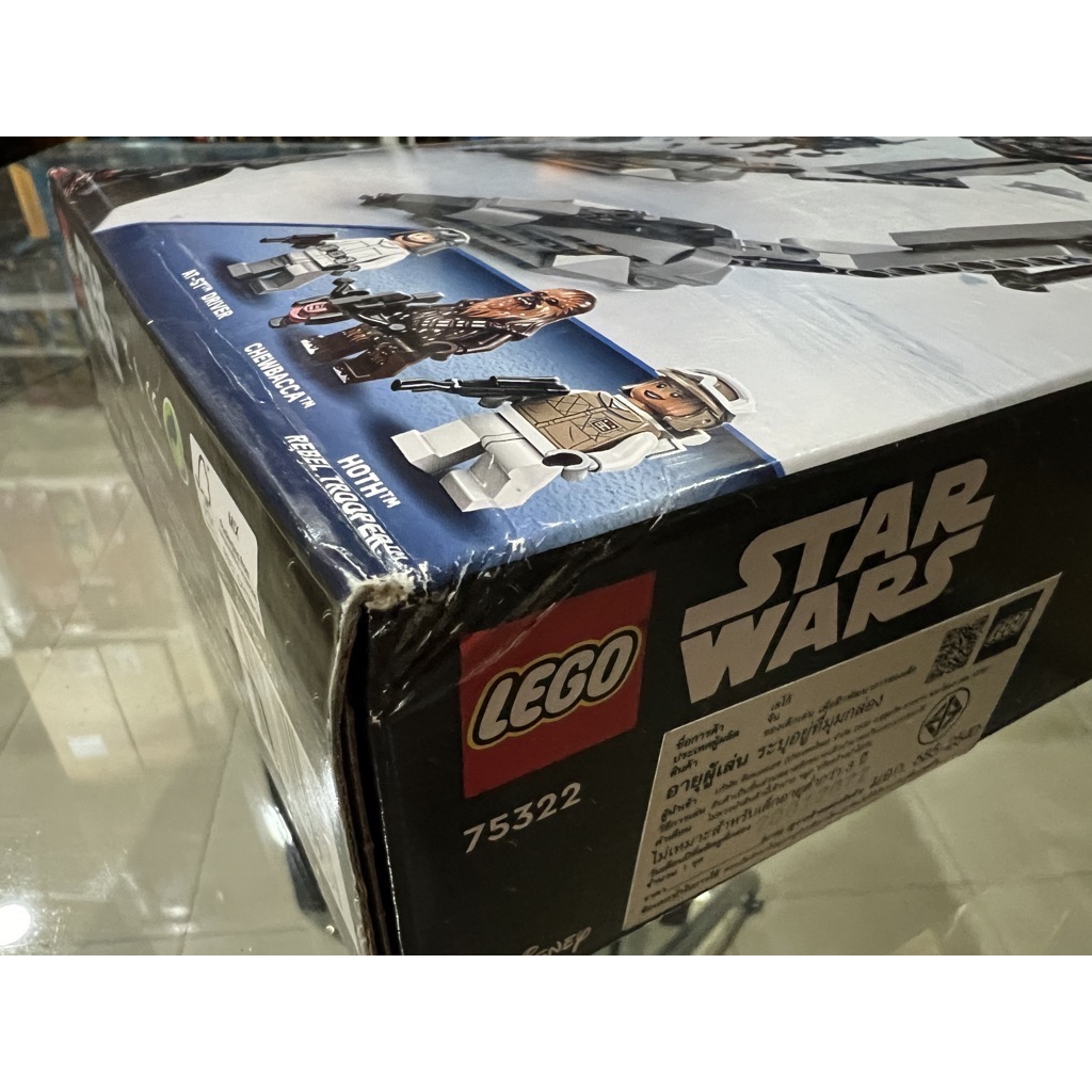เลโก้ LEGO Star Wars 75322 Hoth AT-ST (Damaged Box-กล่องไม่สวย)