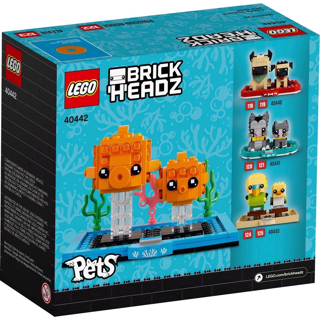 เลโก้ LEGO BrickHeadz 40442 Goldfish