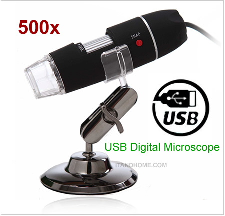 Camera Usb Microscope 500x