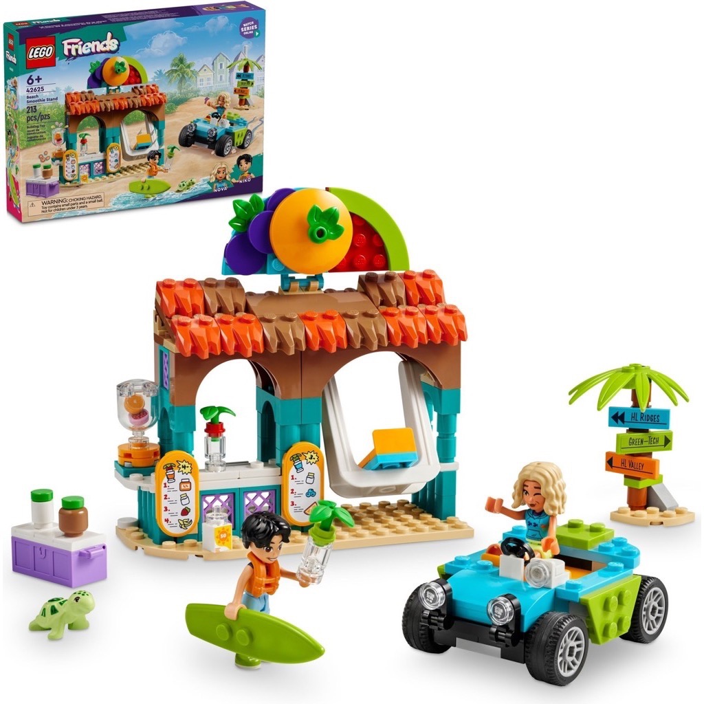 เลโก้ LEGO Friends 42625 Beach Smoothie Stand