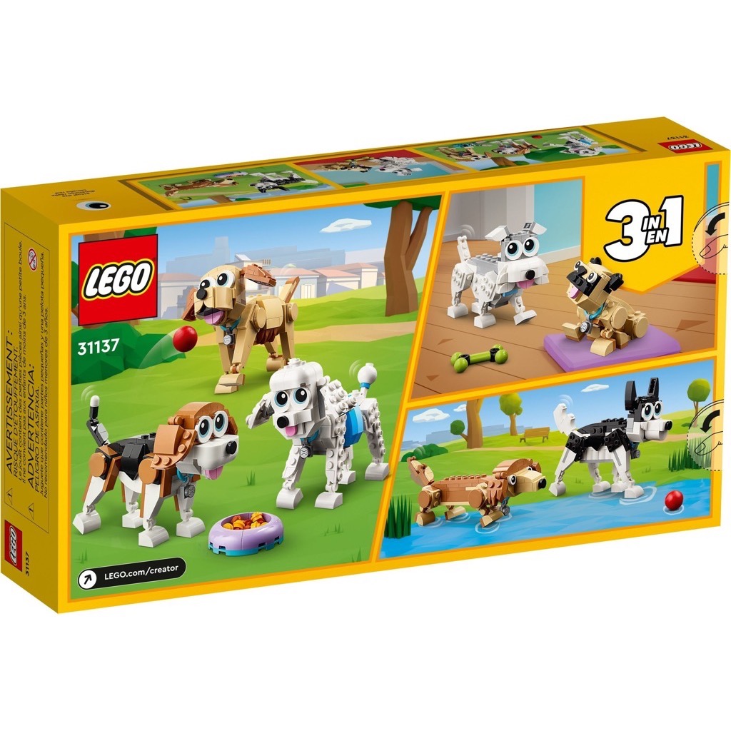 เลโก้ LEGO Creator 31137 Adorable Dogs
