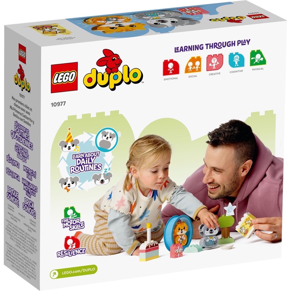 เลโก้ LEGO Duplo 10977 My First Puppy & Kitten with Sounds