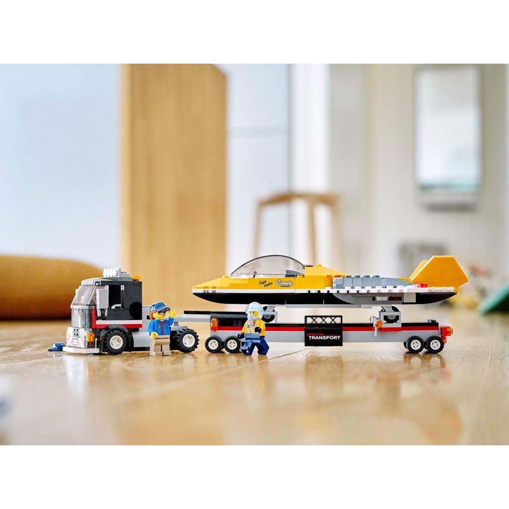 เลโก้ LEGO City 60289 AIRSHOW JET TRANSPORTER