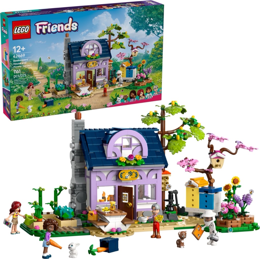 เลโก้ LEGO Friends 42669 Beekeepers' House and Flower Garden