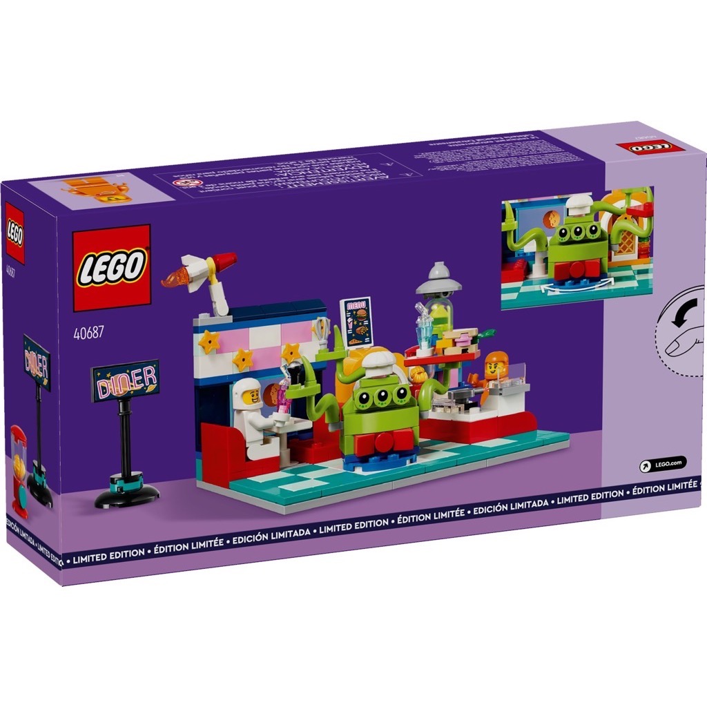 เลโก้ LEGO Exclusives 40687 Alien Space Diner