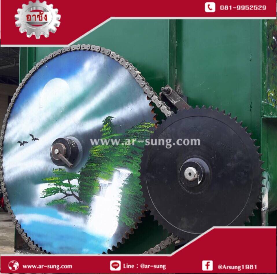 เฟืองขั้นเทพ 120x100TA เส้นผศก. 1.20 เมตร