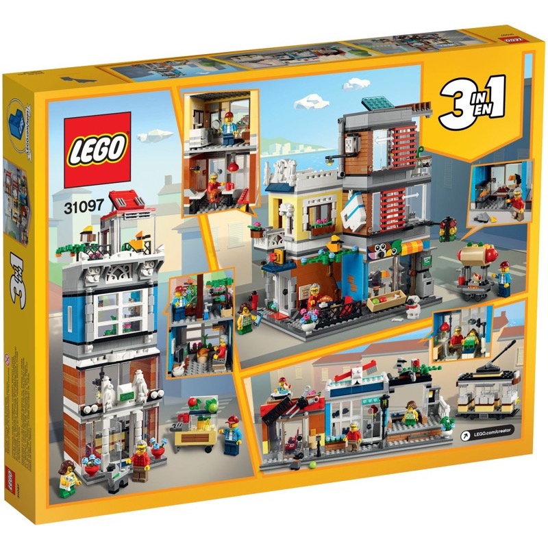 LEGO Creator 31097 Townhouse Pet Shop & Café
