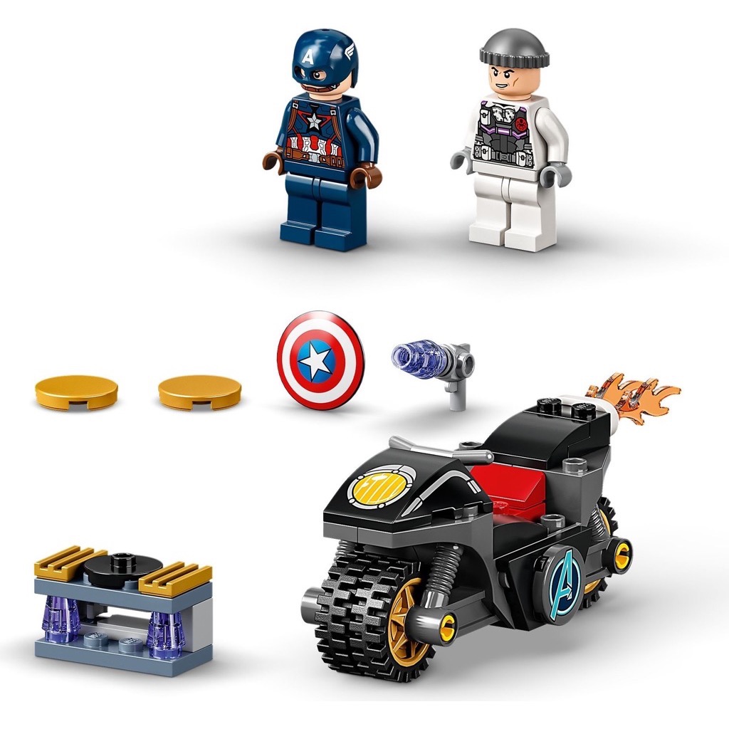 เลโก้ LEGO Super Heroes 76189 Captain America and Hydra Face-Off