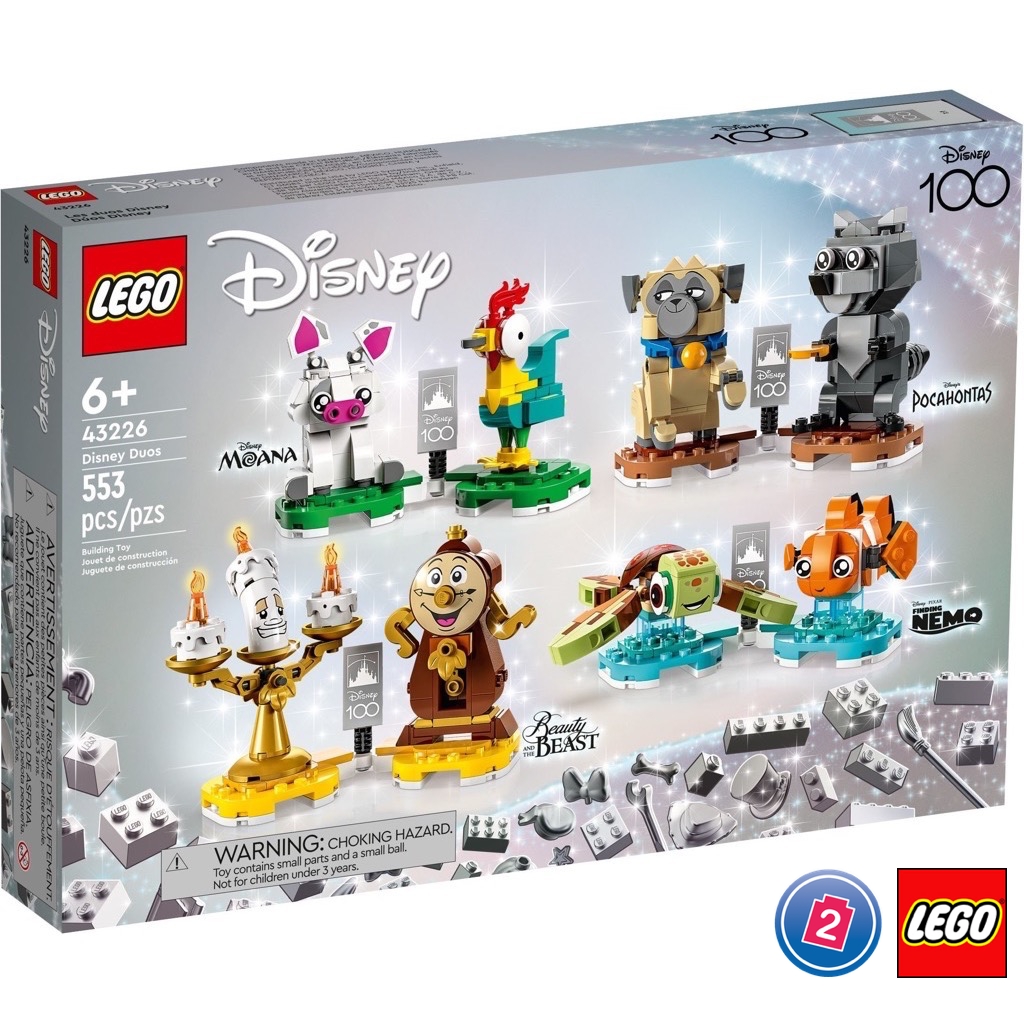 เลโก้ LEGO Disney 43226 Disney Duos