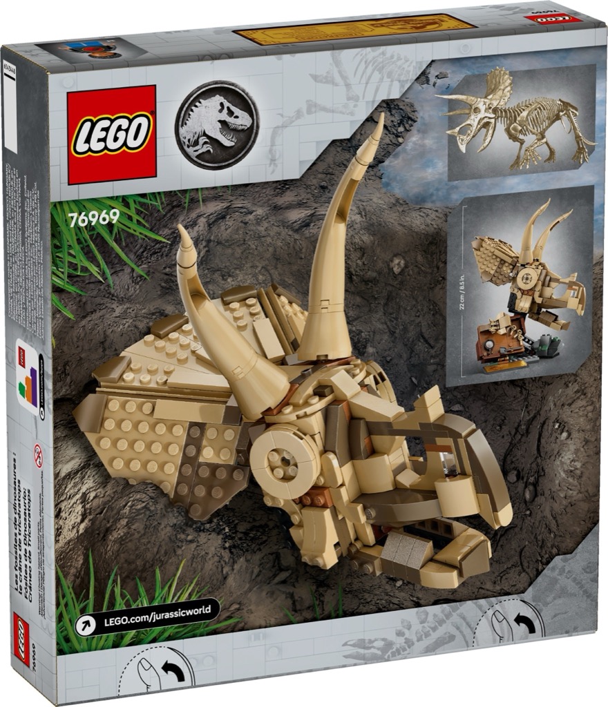 เลโก้ LEGO Jurassic World 76969 Dinosaur Fossils: Triceratops Skull