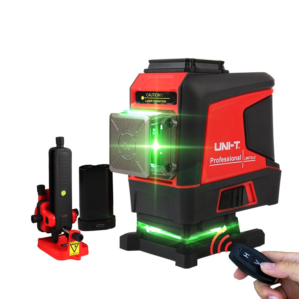 UNI-T LM576LD เครื่องวัดระดับเลเซอร์ Laser Leveler 3D 16 เส้น