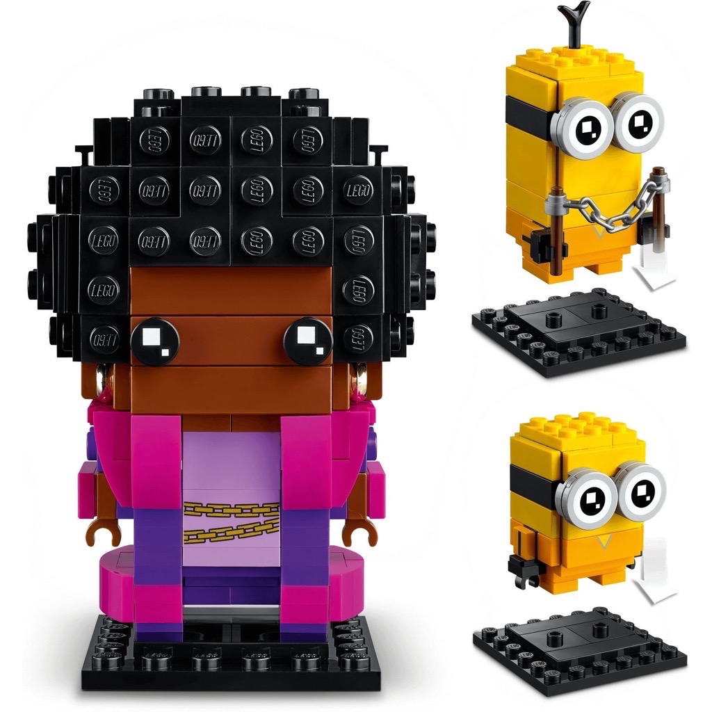 เลโก้ LEGO BrickHeadz 40421 Belle Bottom, Kevin and Bob