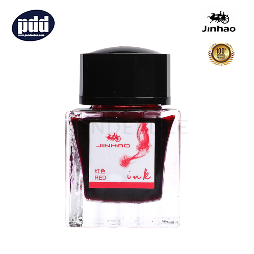 JINHAO หมึกขวด จินห่าว 5001 หมึกแดง JINHAO 5001 Red Ink in Bottle Refill