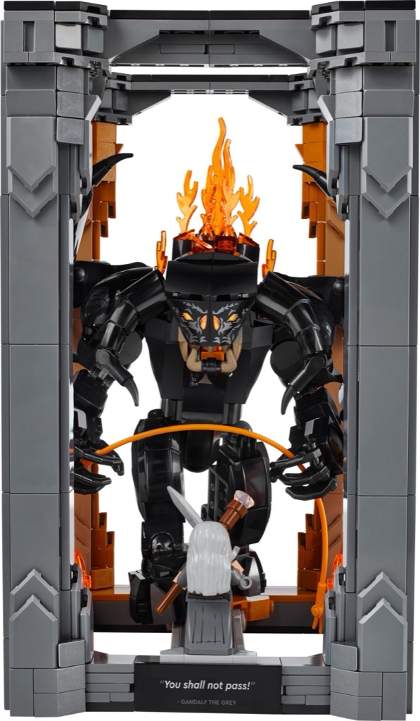 เลโก้ LEGO Exclusives 10367 The Lord of the Rings: Balrog™ Book Nook