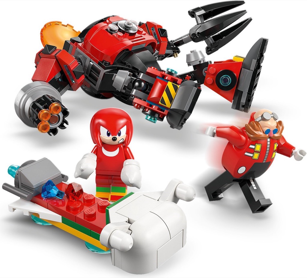 เลโก้ LEGO Sonic 77005 the Hedgehog™ Knuckles vs. Dr. Eggman Egg Crusher Mech