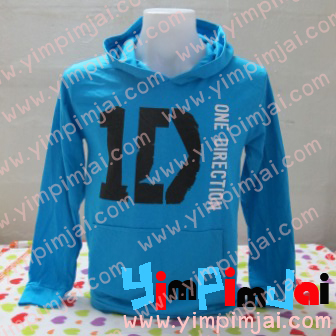 เสื้อฮู้ด 1D direction เลือกสีเสื้อได้คะ
