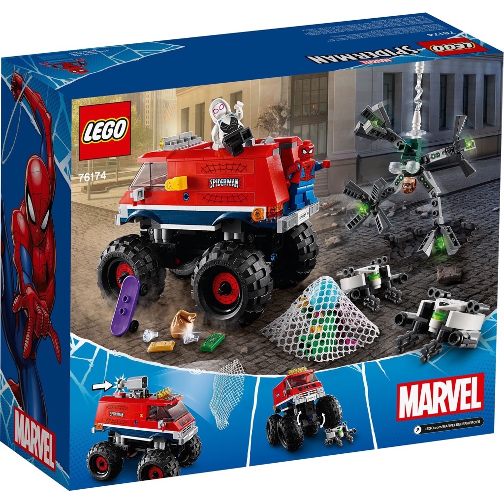 เลโก้ LEGO Super Heroes 76174 Spider-Man's Monster Truck vs. Mysterio