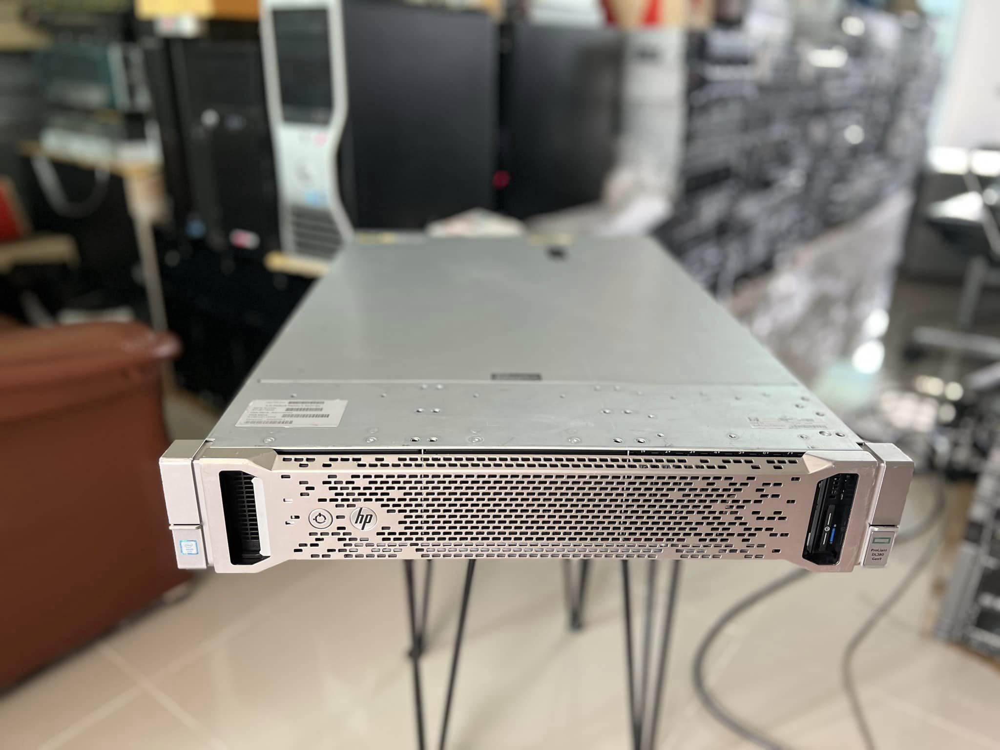 server hp dl380 g9 2cpu 32gb v4 24cores ประกัน 3 เดือน เซิร์ฟเวอร์เอชพีมือสองพร้อมใช้งาน