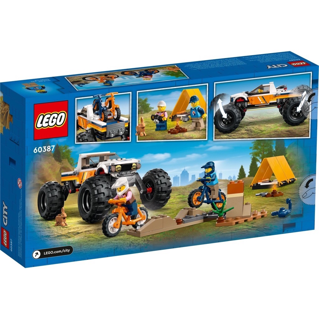 เลโก้ LEGO City 60387 4x4 Off-Roader Adventures