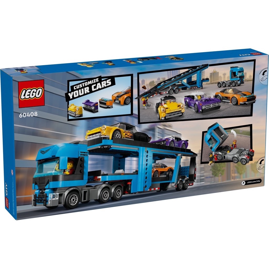 เลโก้ LEGO City 60408 Car Transporter
