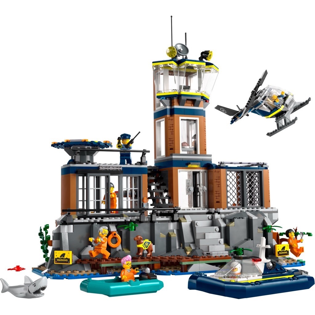 เลโก้ LEGO City 60419 Police Prison Island