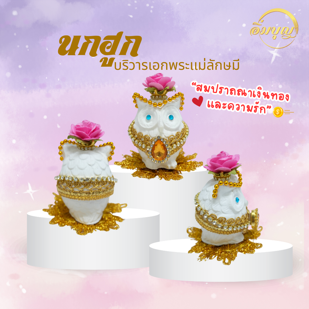 บูชา นกฮูกถวายพระแม่ลักษมี เสรมิความร่ำรวยเเละความรัก