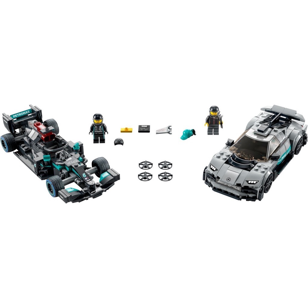 เลโก้ LEGO Speed Champions 76909 Mercedes-AMG F1 W12 E Performance & Mercedes-AMG Project One