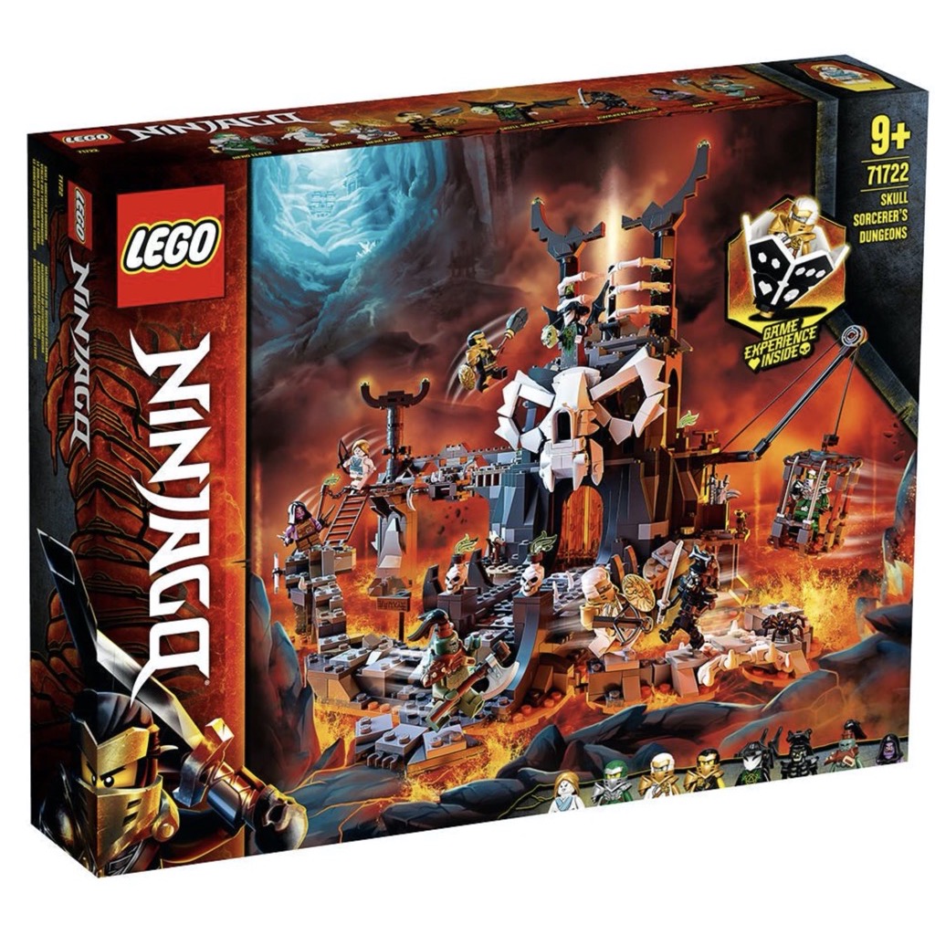 เลโก้ LEGO Ninjago 71722 Skull Sorcerer's Dungeons