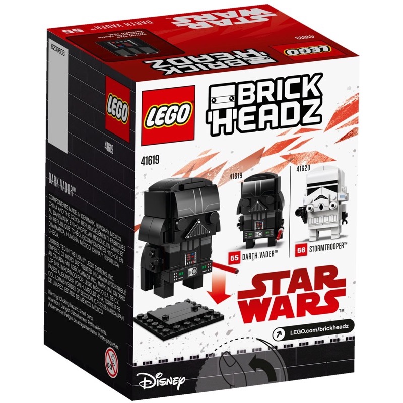 LEGO BrickHeadz 41619 Darth Vader