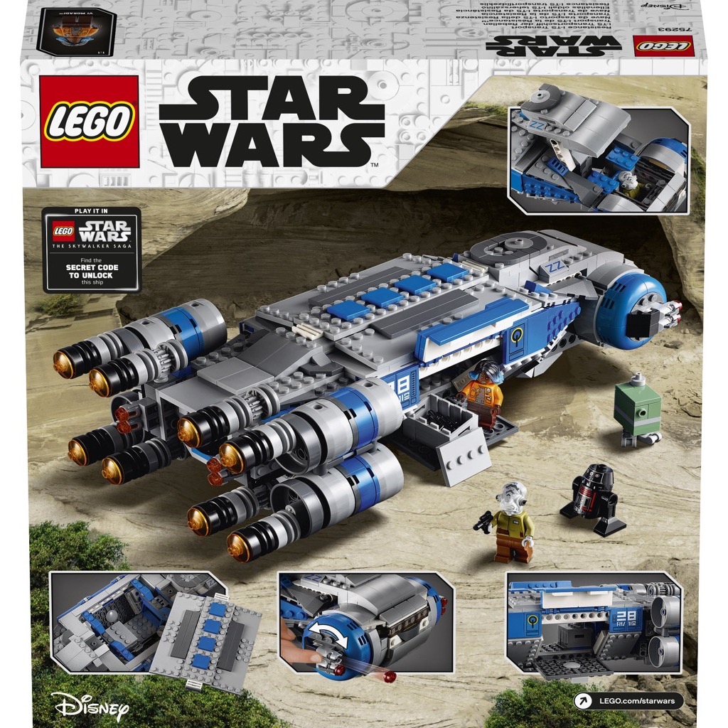 เลโก้ LEGO Star Wars 75293 Resistance I-TS Transport