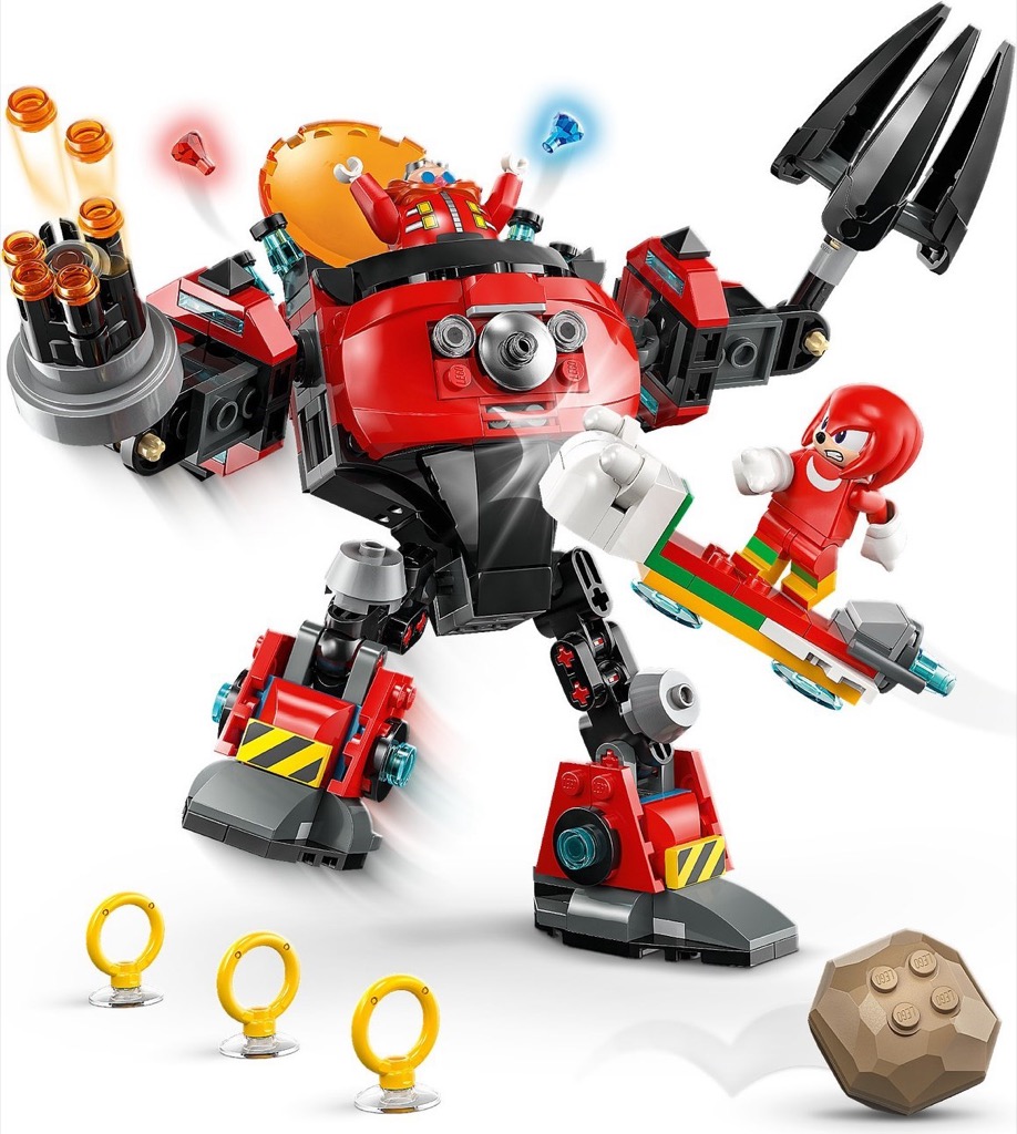 เลโก้ LEGO Sonic 77005 the Hedgehog™ Knuckles vs. Dr. Eggman Egg Crusher Mech