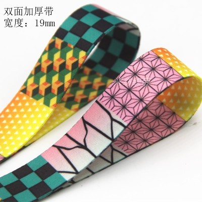 เทปผ้าสำหรับทำสายคล้อง ขนาด 1.9 ซม.TX53