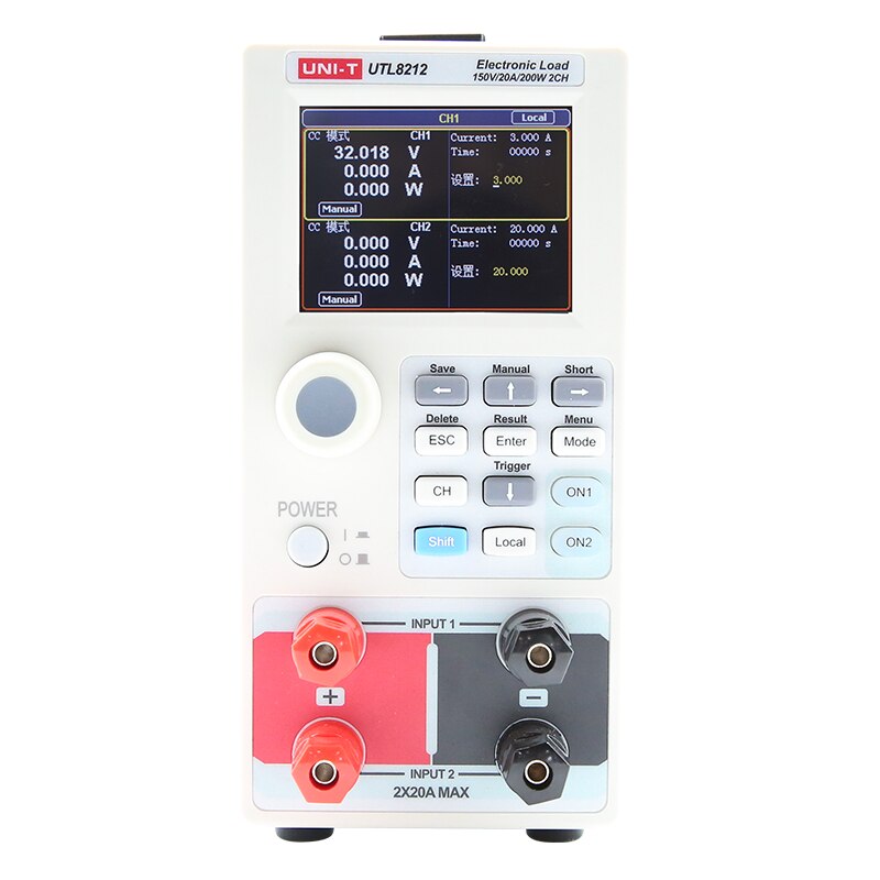 UNI-T UTL8212+ High-Precision Compact DC Electronic Load