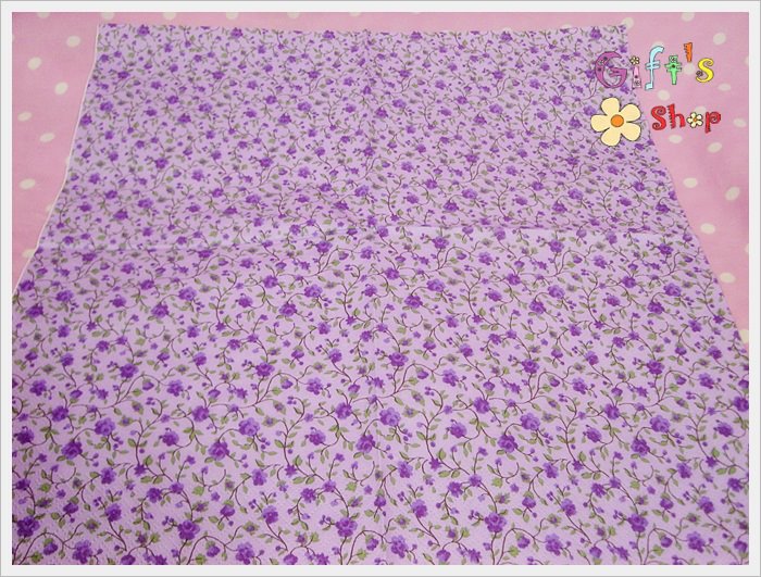 กระดาษแนปกิ้น ลายดอกไม้สีม่วง