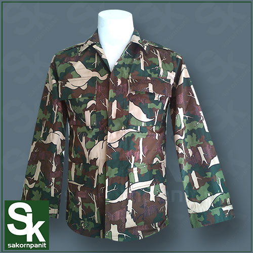 เสื้อลายพราง กรมอุทยาน.