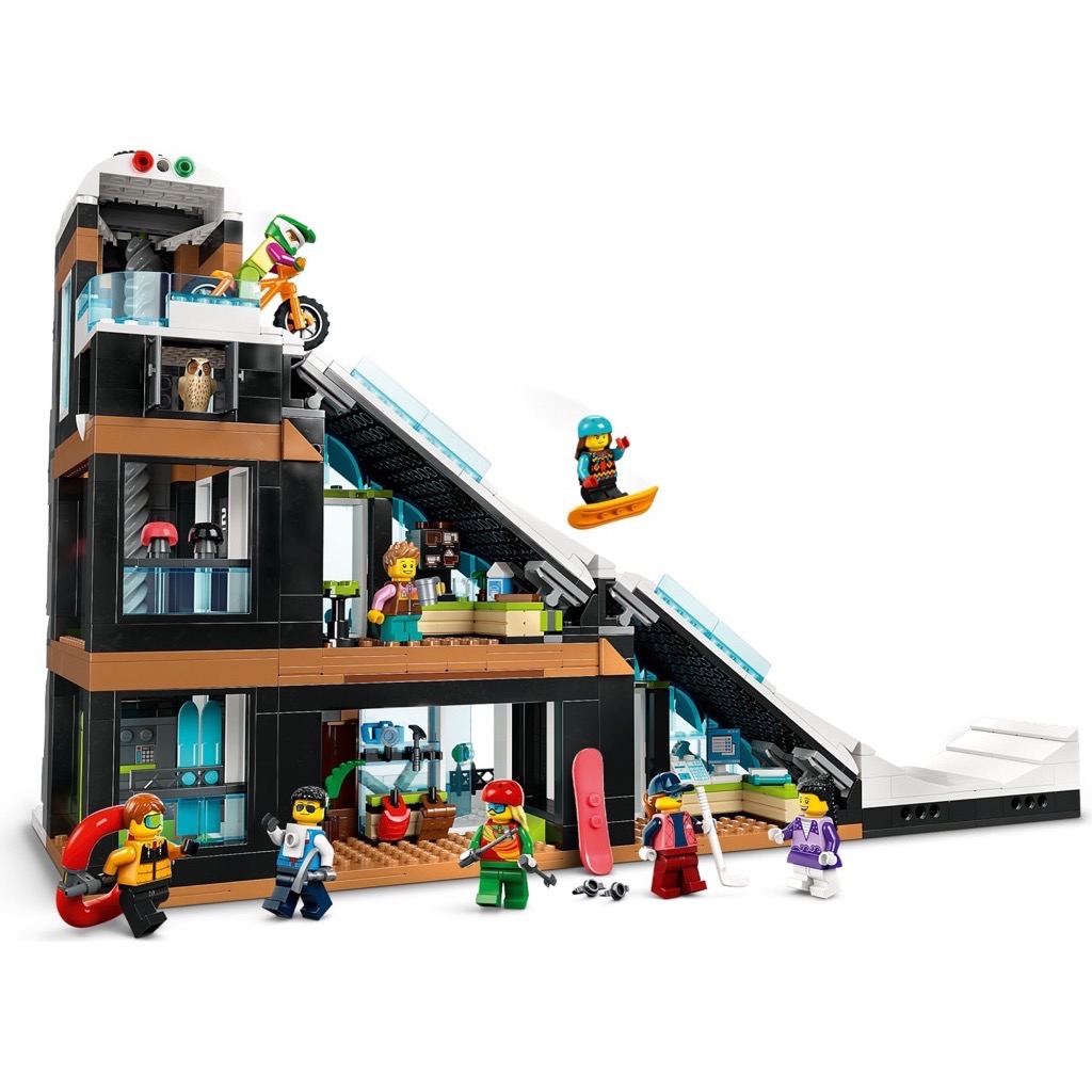 เลโก้ LEGO City 60366 Ski and Climbing Centre